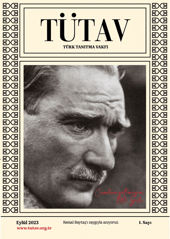 TÜTAV Dergi Sayısı 1 kapak